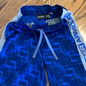 nder Armour royal shorts with grey piping size M